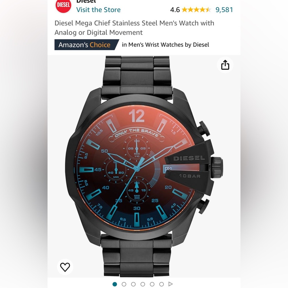 Men’s diesel watch